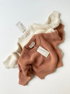 CHUNKY SWEATER OAT
