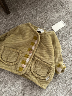 CORDUROY JACKET OLIVE