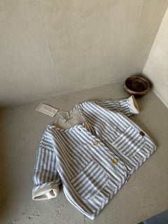 SUMMER JACKET | SMOKY STRIPES