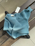 CHUNKY SWEATER FROSTY BLUE