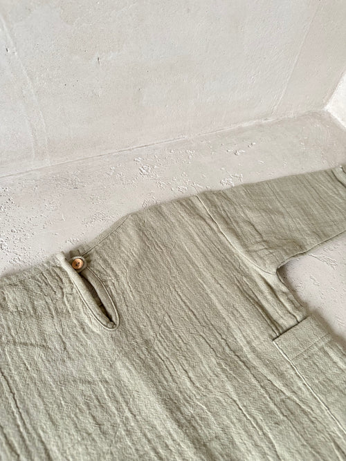 MUSLIN LONGSLEEVE SAGE