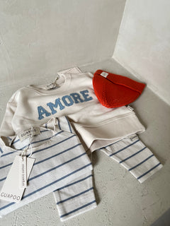 COZY LEGGINGS | SMOKY STRIPES