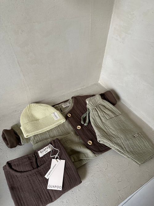 MUSLIN LONGSLEEVE SAGE