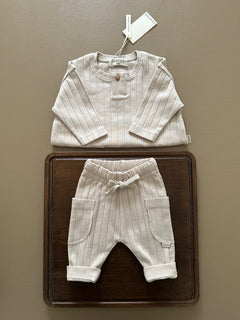 ORGANIC RIB LONGSLEEVE CREAMY SILK