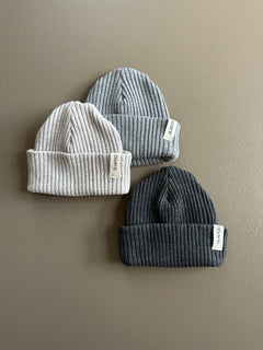 GROBSTRICK BEANIE | STEEL