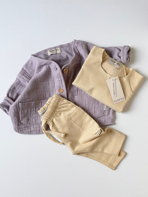 MUSLIN JACKET LAVENDER