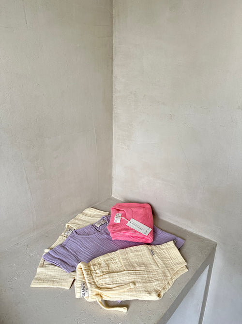 MUSLIN PANTS | SOFT YELLOW