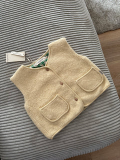 REVERSIBLE VEST | SUNNY YELLOW