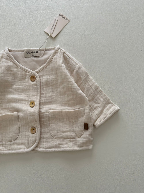 MUSLIN JACKET | OAT