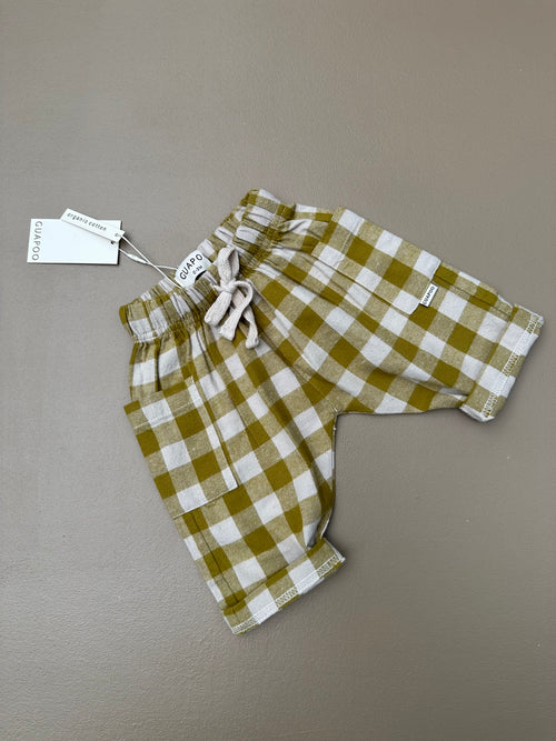 ROMEO PANTS | OLIVE OAT CHECK