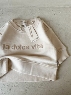 LA DOLCE VITA SWEATER | OAT