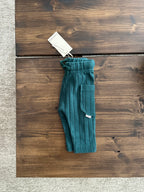 ORGANIC RIB LEGGINGS | PINE