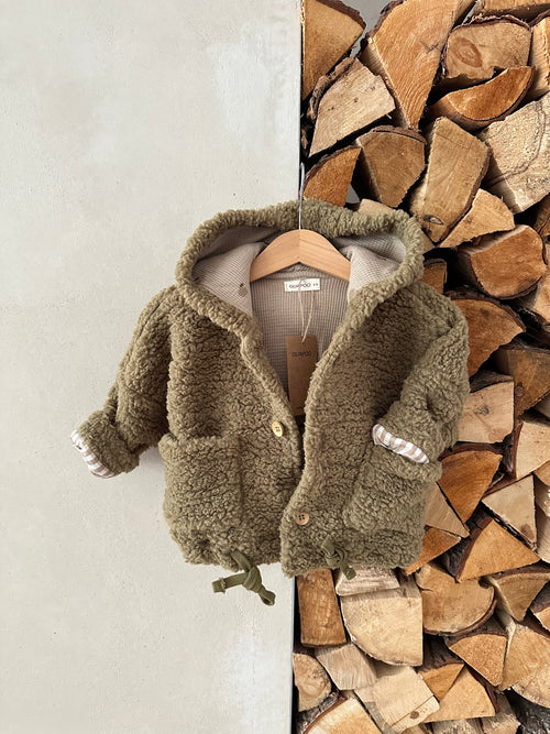 TEDDY JACKET | KHAKI