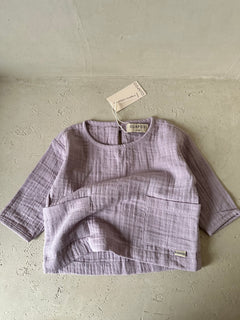 MUSLIN LONGSLEEVE LAVENDER