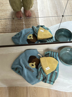 REVERSIBLE FLEECE VEST LUCKY