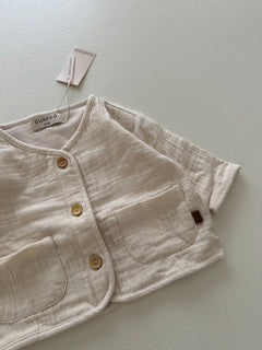 MUSLIN JACKET | OAT