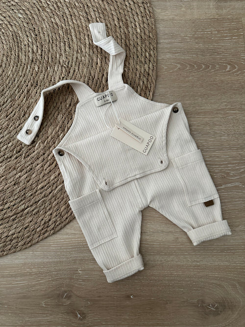 RIB DUNGAREES | OAT
