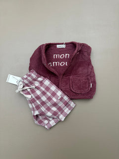 REVERSIBLE VEST ROSE