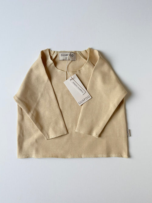 COZY LONGSLEEVE SOFT YELLOW