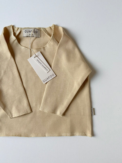 COZY LONGSLEEVE SOFT YELLOW
