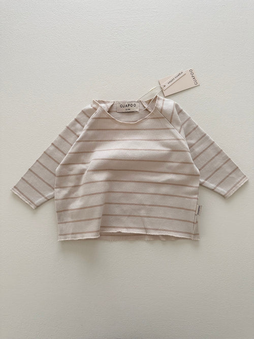COZY LONGSLEEVE | MOCHA STRIPES