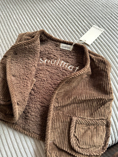 REVERSIBLE VEST WOOD