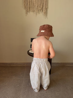 SUMMER PANTS | SMOKY STRIPES