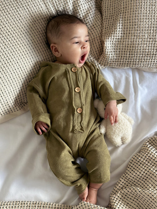 FROTTEE ROMPER | KHAKI