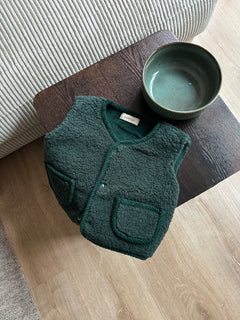 REVERSIBLE VEST PINE