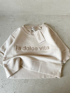 LA DOLCE VITA SWEATER | OAT