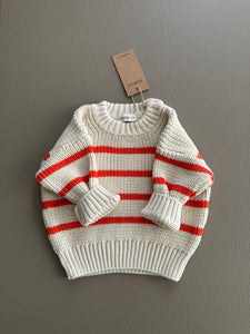CHUNKY SWEATER | SPICY STRIPES