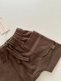COZY SHORTS | CHOCOLATE