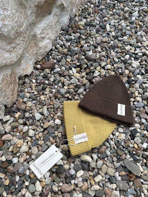 KNIT BEANIE WOOD