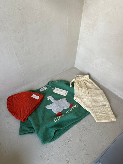 GOOSE SHIRT BASIL GREEN