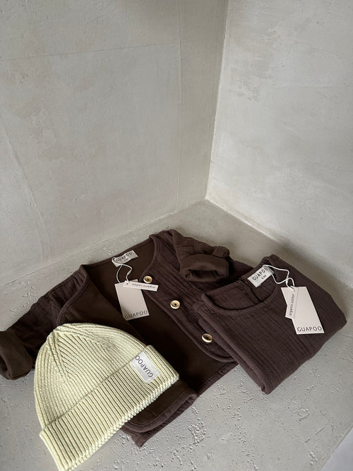 MUSLIN JACKET | CHOCOLATE