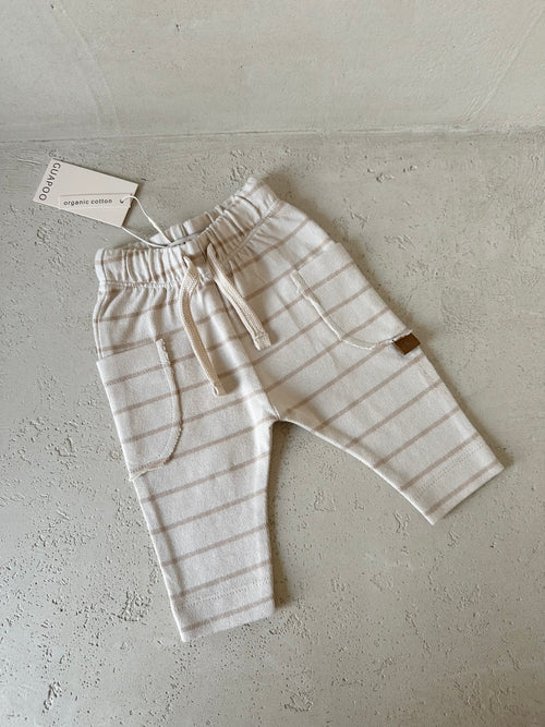 COZY LEGGINGS | MOCHA STRIPES