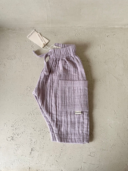 MUSLIN PANTS LAVENDER