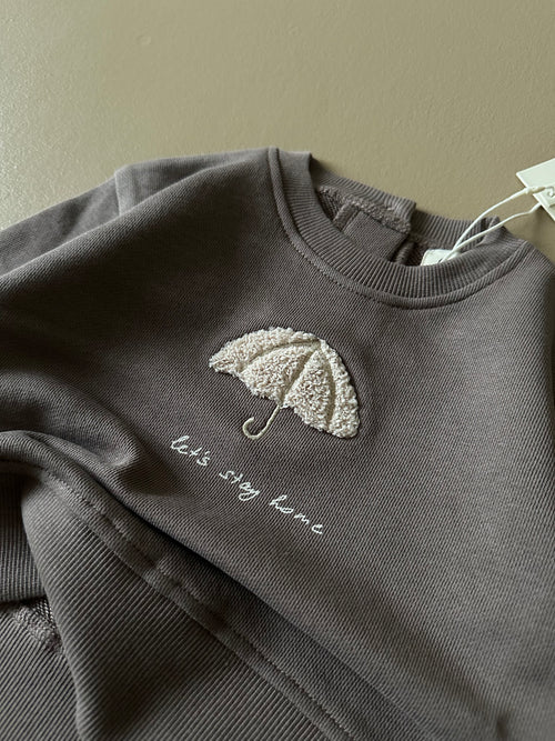 SWEATSHIRT LETS STAY HOME