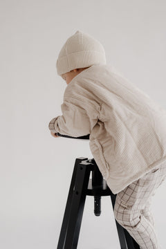 CORDUROY JACKET CREAMY SILK