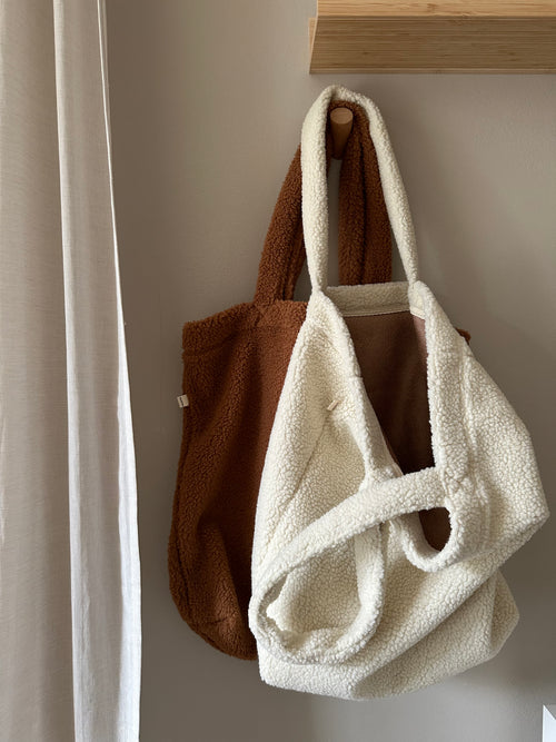 TEDDY MOM BAG | CREAM