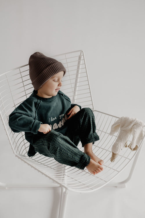 ROMEO PANTS GREEN CHECK