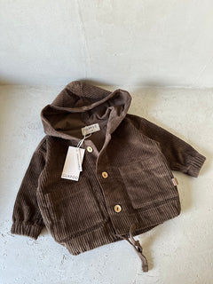 CORDUROY JACKET | CHOCOLATE