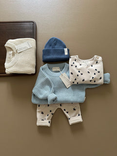 CHUNKY SWEATER BLUE HEAVEN