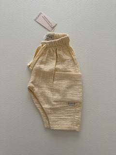 MUSLIN PANTS | SOFT YELLOW