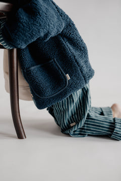 TEDDY JACKET DEEP BLUE