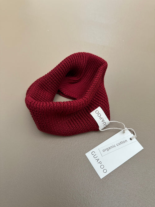 KNIT LOOP RED