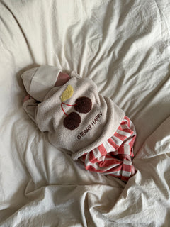 REVERSIBLE VEST | CHERRY HAPPY