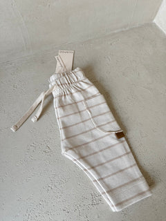 COZY LEGGINGS | MOCHA STRIPES