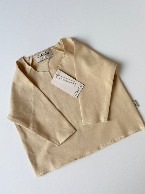 COZY LONGSLEEVE SOFT YELLOW