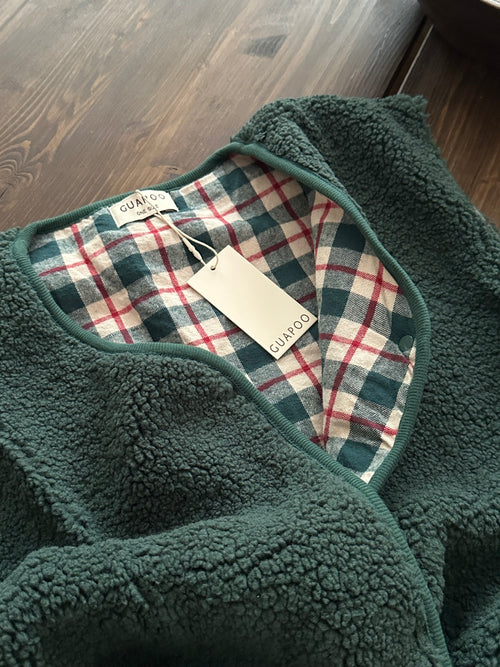MOM REVERSIBLE VEST PINE